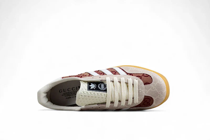 Adidas Gazelle x Gucci Brown/Cloud White